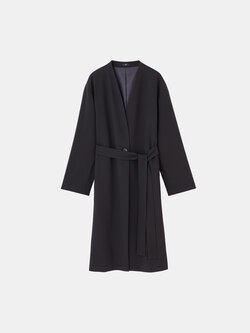 PLST(プラステ)公式 | ウールブレンドリバーロングコート 