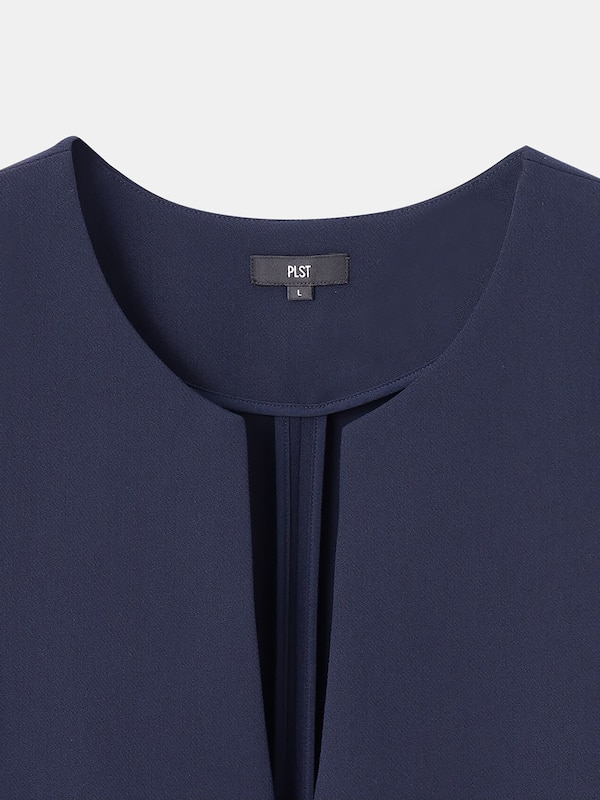 Vネックベストパンツセットアップ