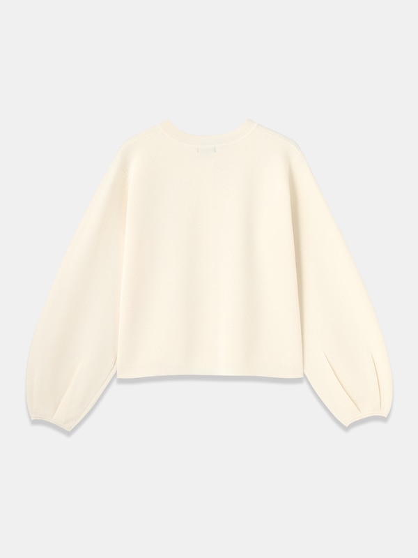 ビジューボタンニットカーディガン