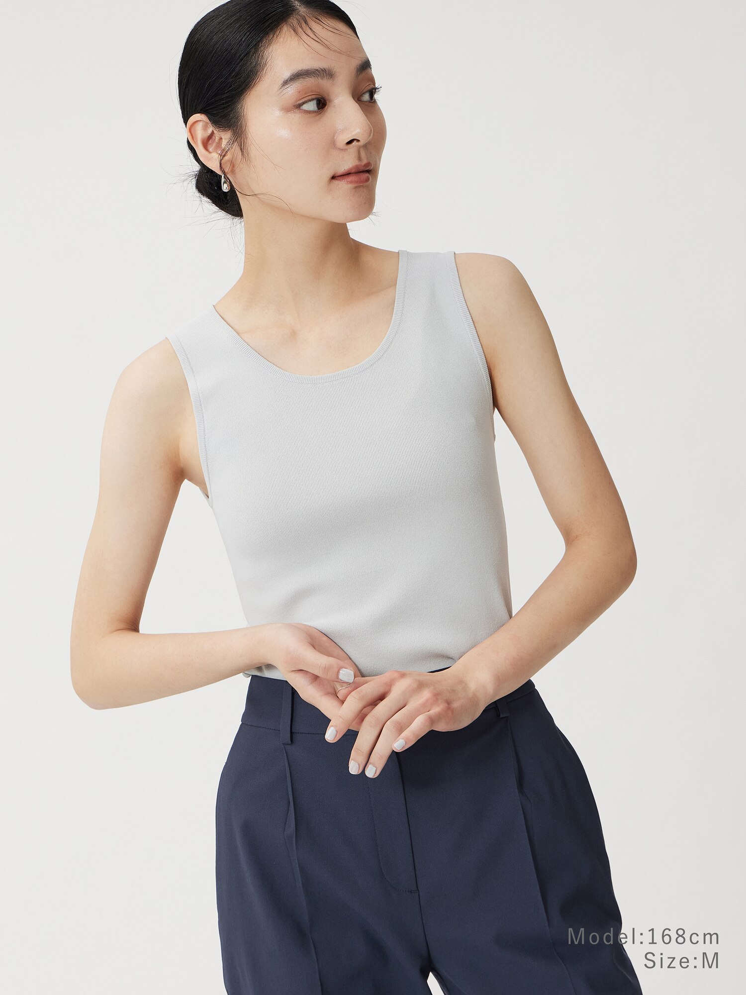 1回着美品プラステ23SS UVカットウォッシャブル ジレM
