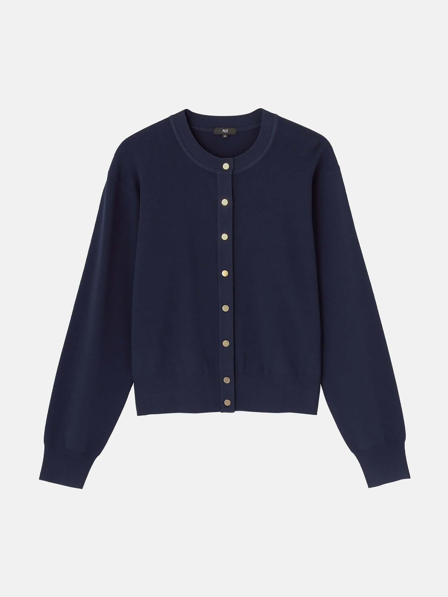 PLST(プラステ)公式 | UVカットレーヨンブレンドメタルボタン  