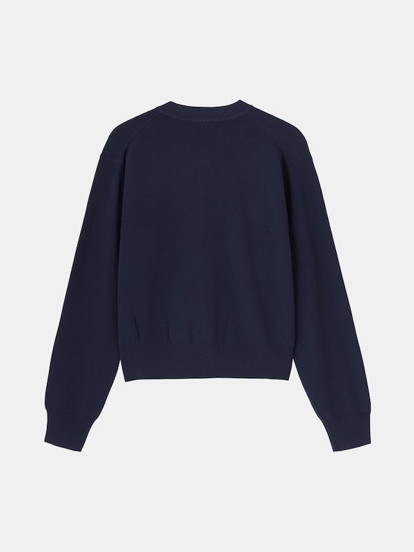 UVカットレーヨンブレンドメタルボタンカーディガン