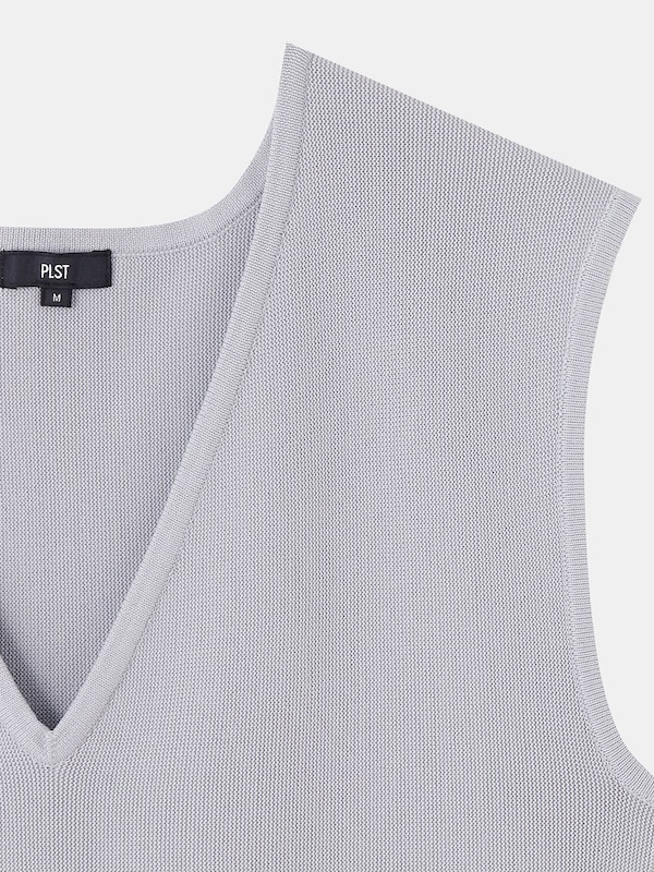 ホールガーメント®ニットVネックワンピース