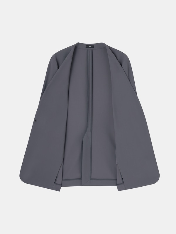 2024年モデル ハイストレッチトリコットカラーレスジャケット