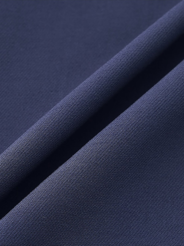 【丈長め】PLUS STYLEワイドパンツ（テックツイル）