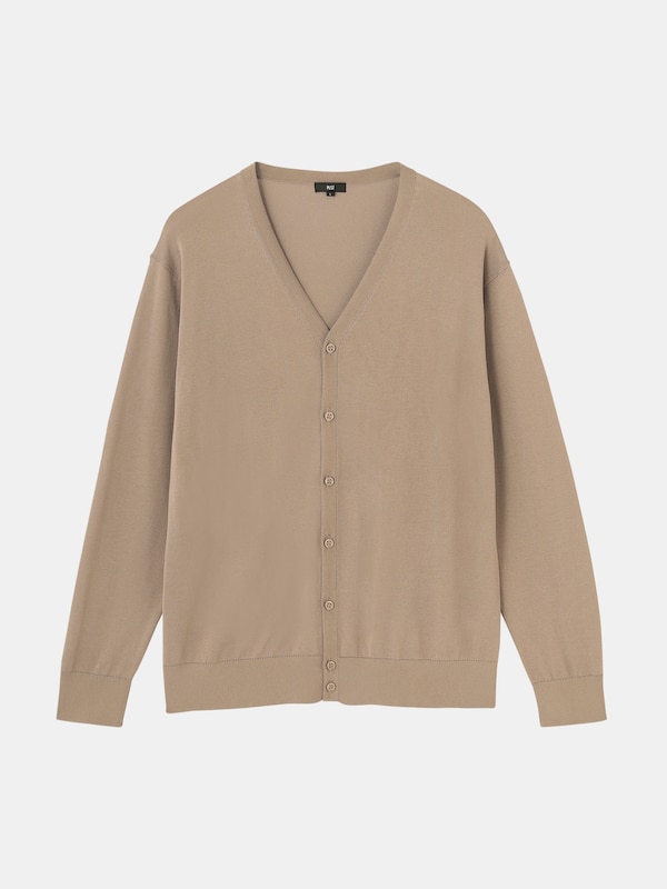 ウォッシャブルニットカーディガン