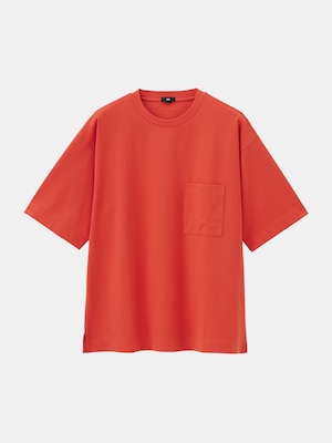 2025年モデル ストレッチコットンブレンドポケットTシャツ