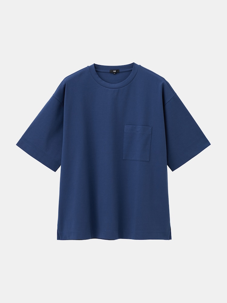 PLST(プラステ)公式 | ストレッチコットンブレンドポケットTシャツ（半袖）