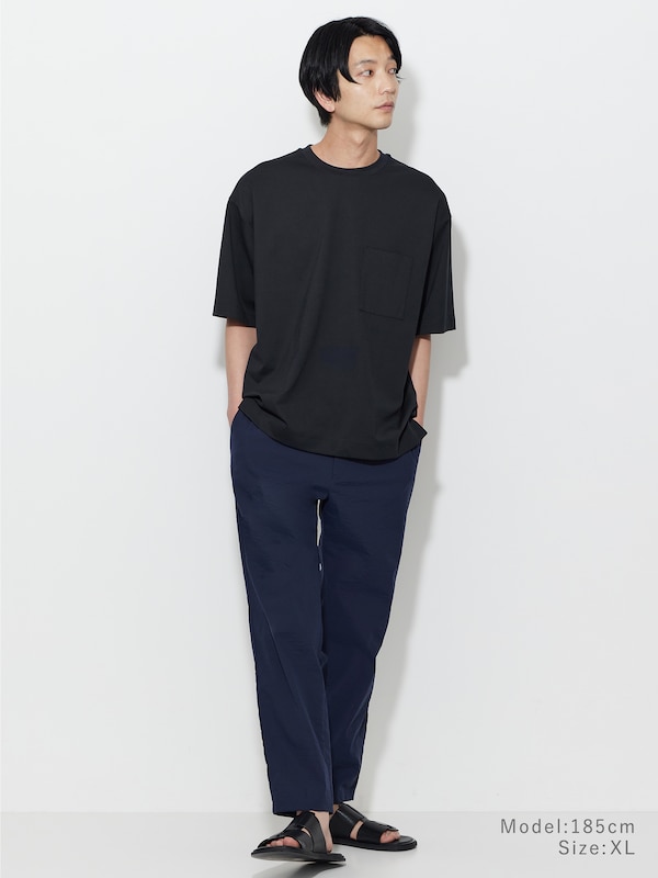 ストレッチコットンブレンドポケットTシャツ（半袖）