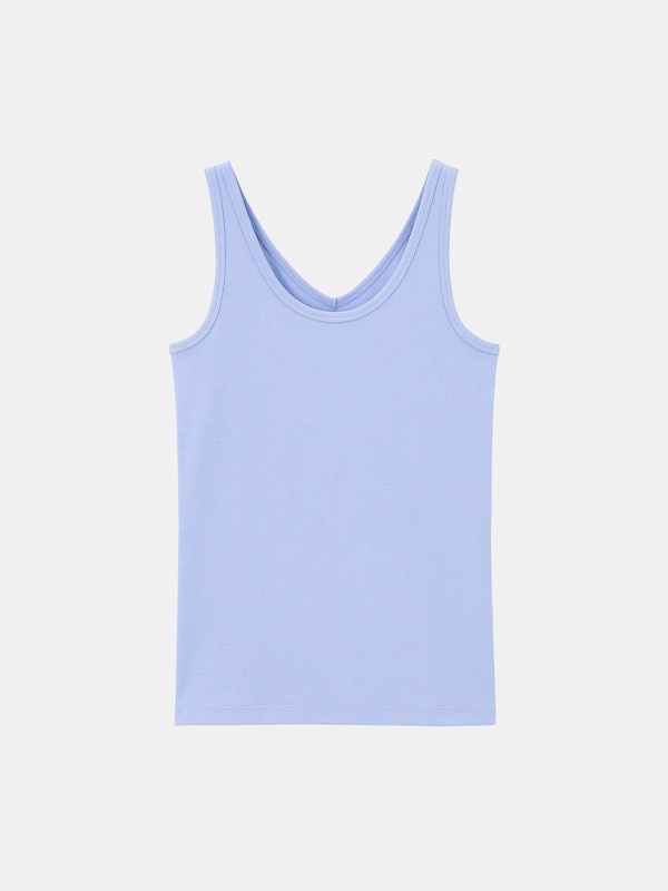 コットンベアテレコ2WAYタンクトップ