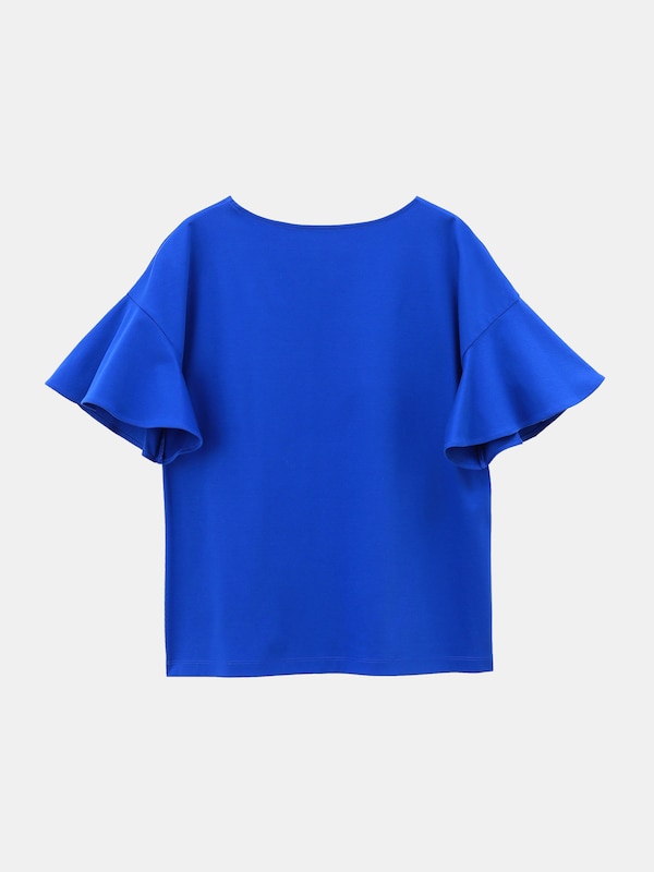 グロスジャージーフレアスリーブTシャツ（接触冷感）（半袖）