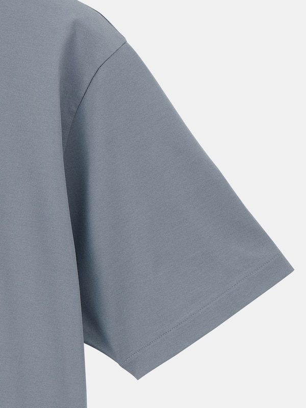 シルキーコットンクルーネックTシャツ（半袖）