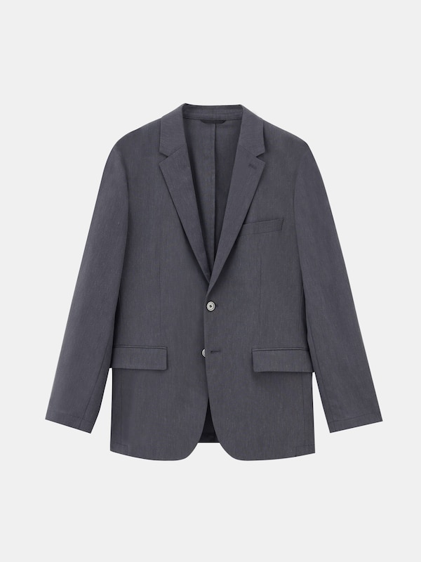 Theory 18ss 組ま リネンロングジャケット& リネンストレート型パンツ 