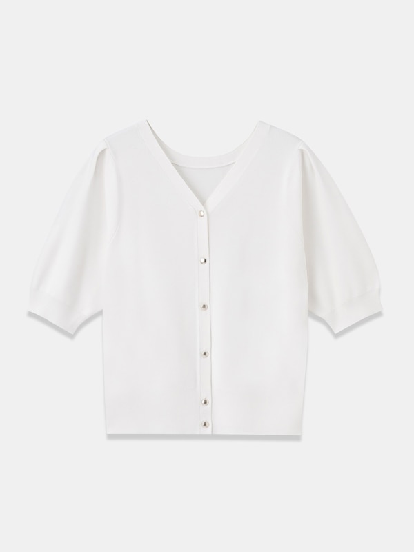 UVカットレーヨンブレンド2WAYカーディガン