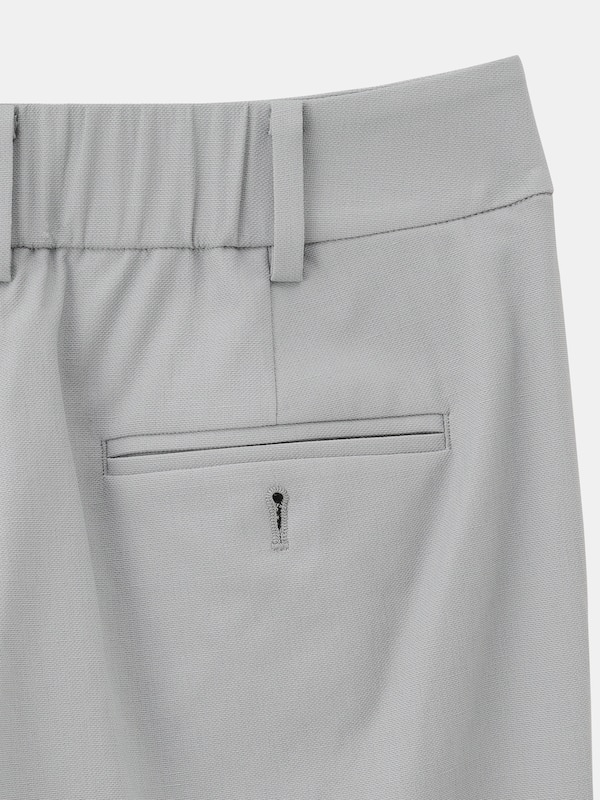 テーパードパンツ（リネンブレンド）