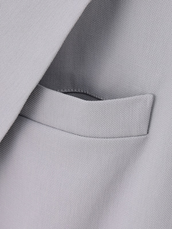 リネンブレンドテーラードジレ