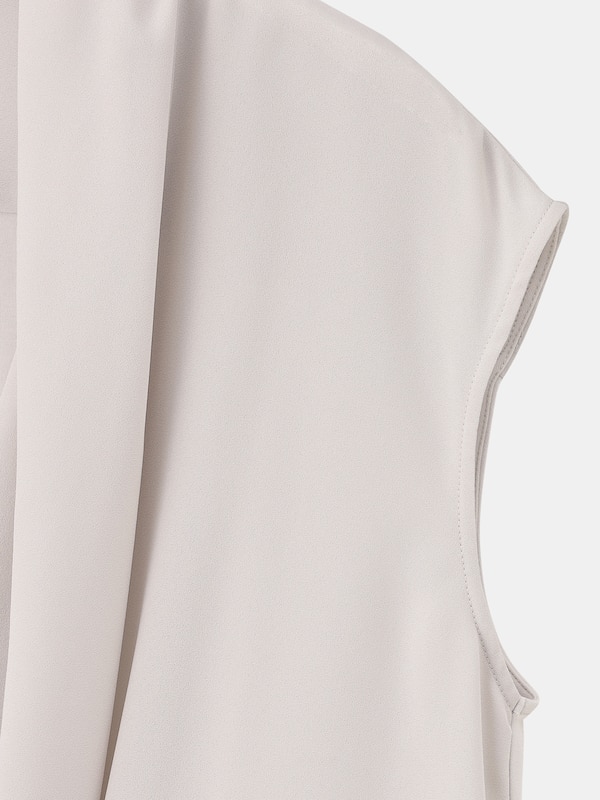 シフォンドッキングカシュクールプルオーバー