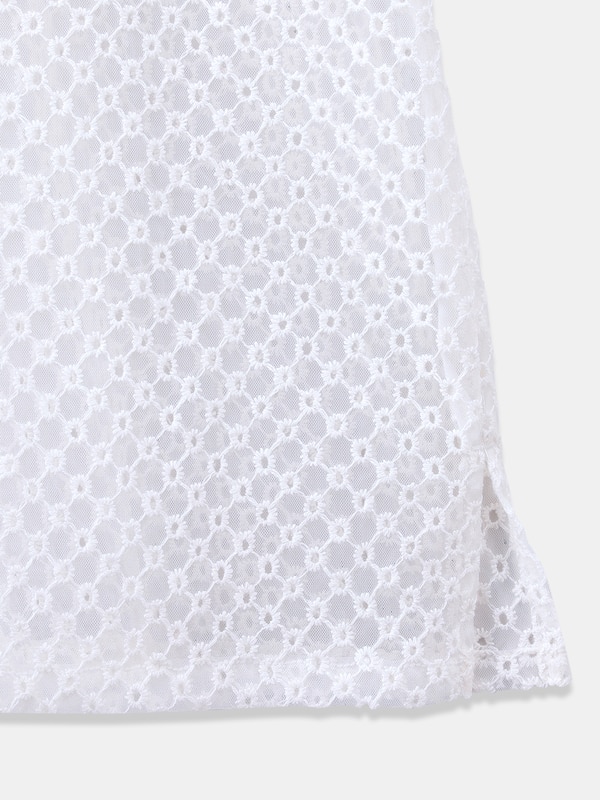 レースTブラウス（半袖）