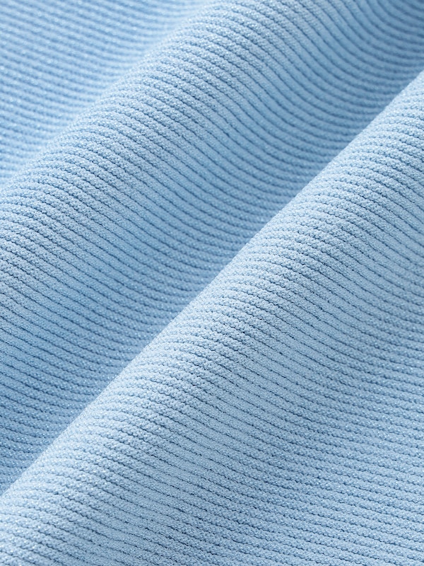 ラメミックスVネックセーター（5分袖）