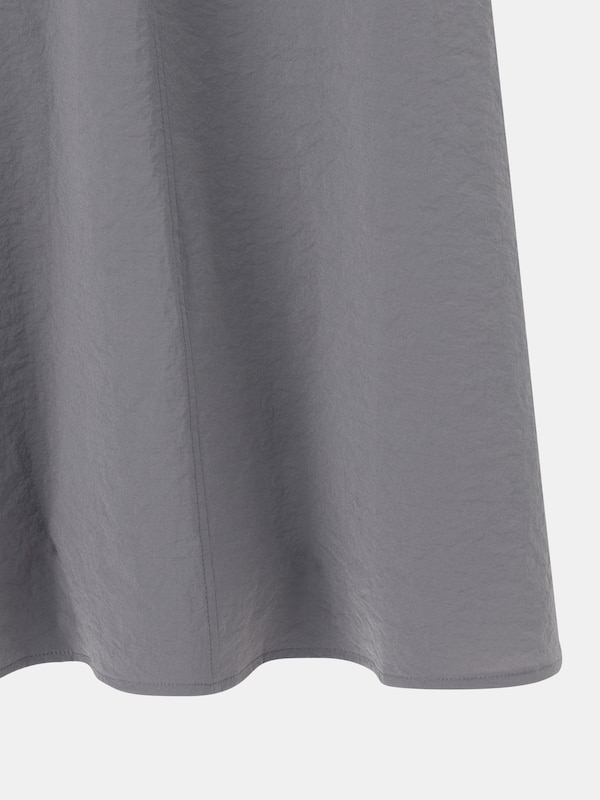 ハイストレッチナイロンフレアワンピース