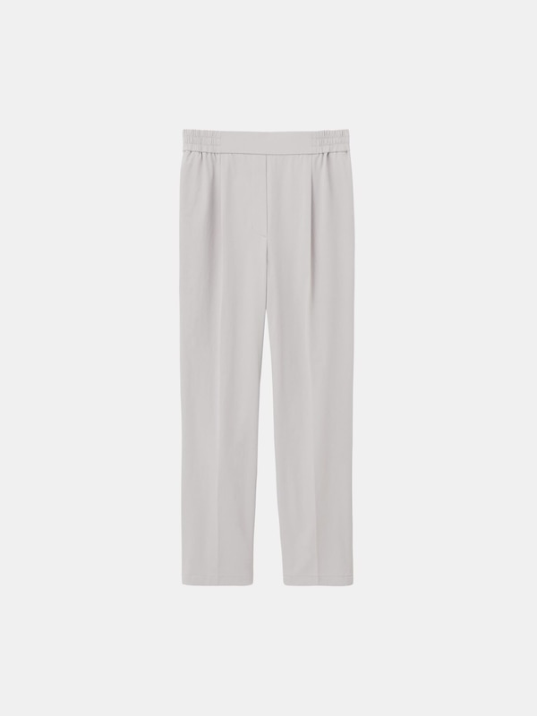 ストレッチナイロンイージーテーパードパンツ（UVカット/接触冷感/撥水）