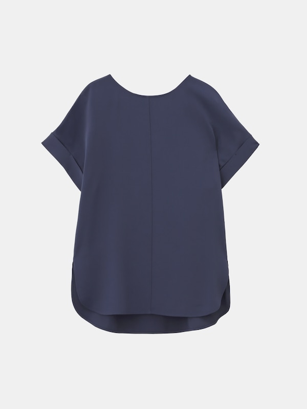 ダブルカフスTブラウス（半袖）