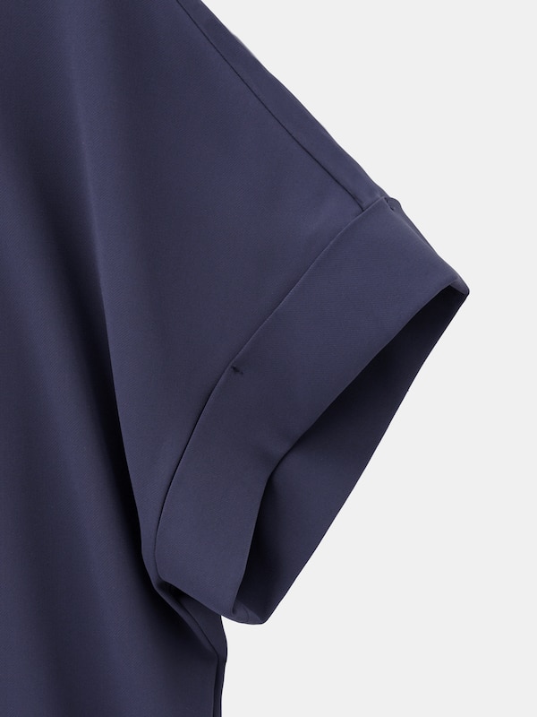 ダブルカフスTブラウス（半袖）