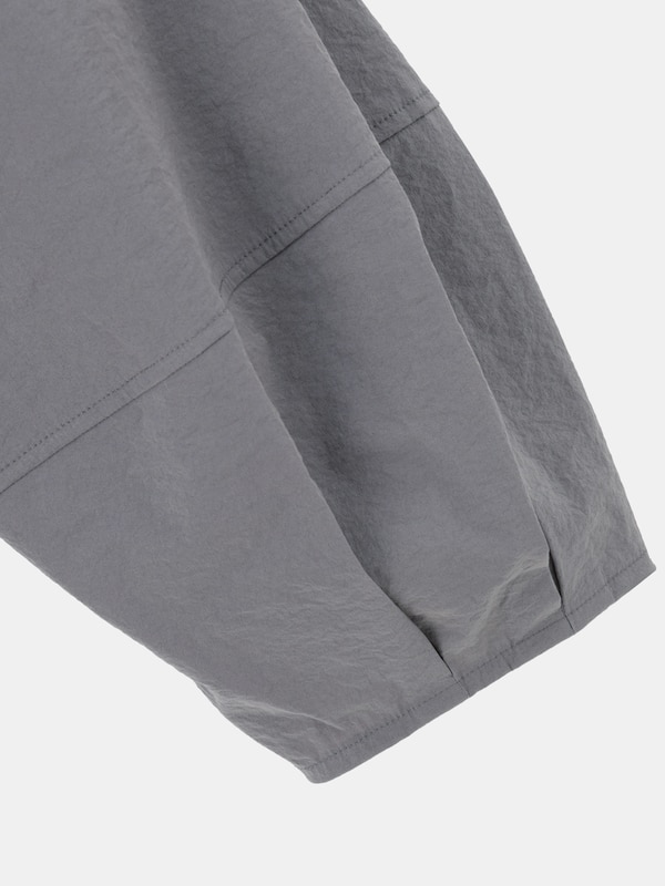 ハイストレッチナイロンランタンスリーブブラウス（半袖）