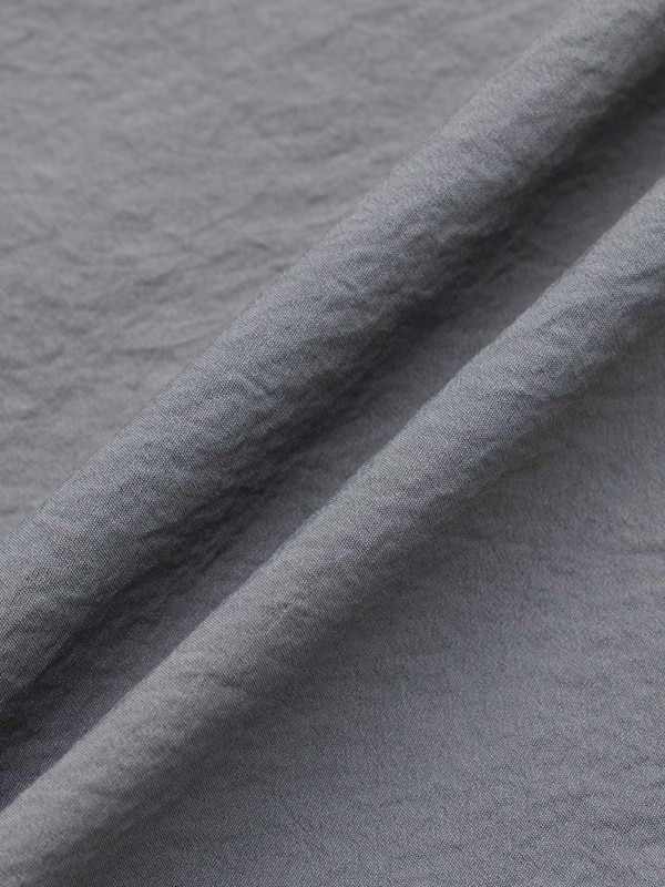 ハイストレッチナイロンランタンスリーブブラウス（半袖）