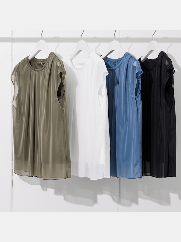 チュールドッキングプルオーバー