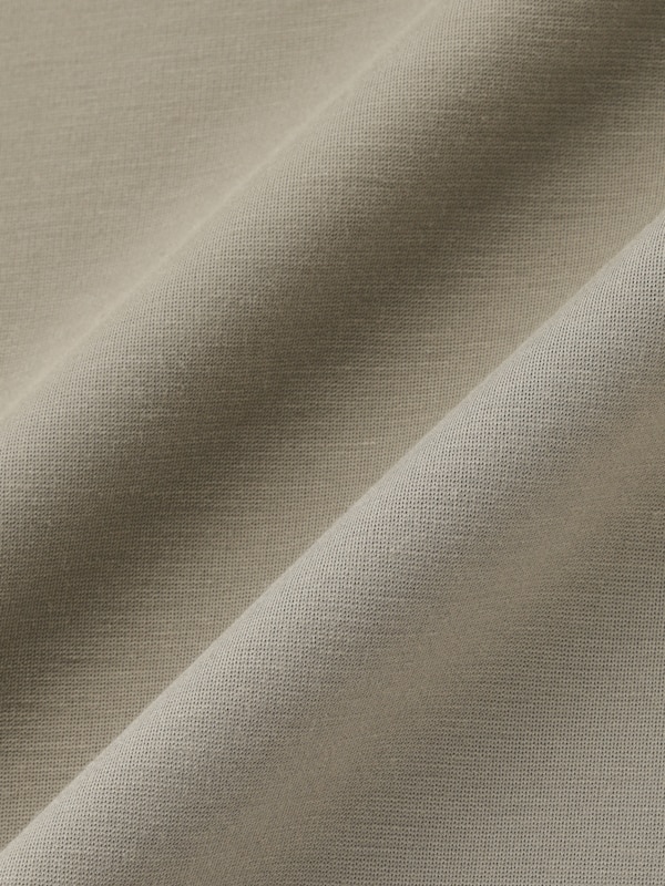 プリーツドッキングジャージワンピース（半袖）