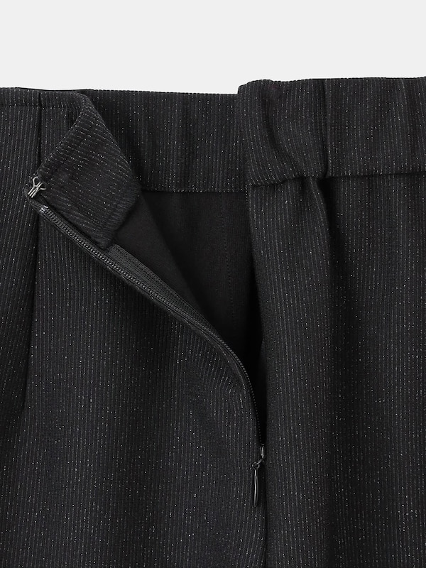 ラメジャージーナロースカート