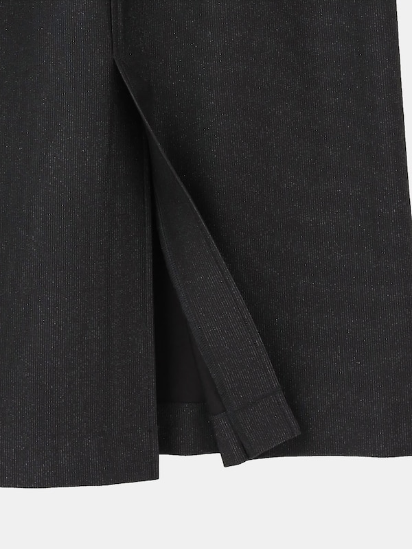 ラメジャージーナロースカート