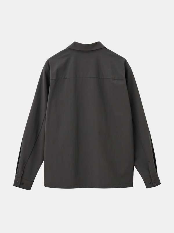 テックストレッチシャツジャケット（長袖）