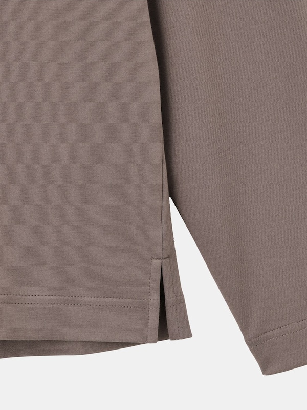 ストレッチコットンブレンドポケットTシャツ（長袖）