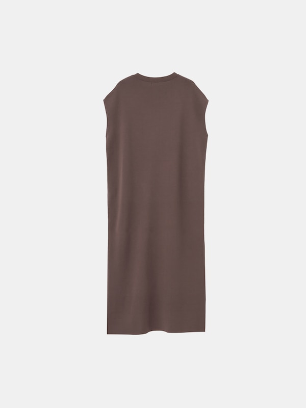 ハイツイストコットンニットワンピース（半袖）