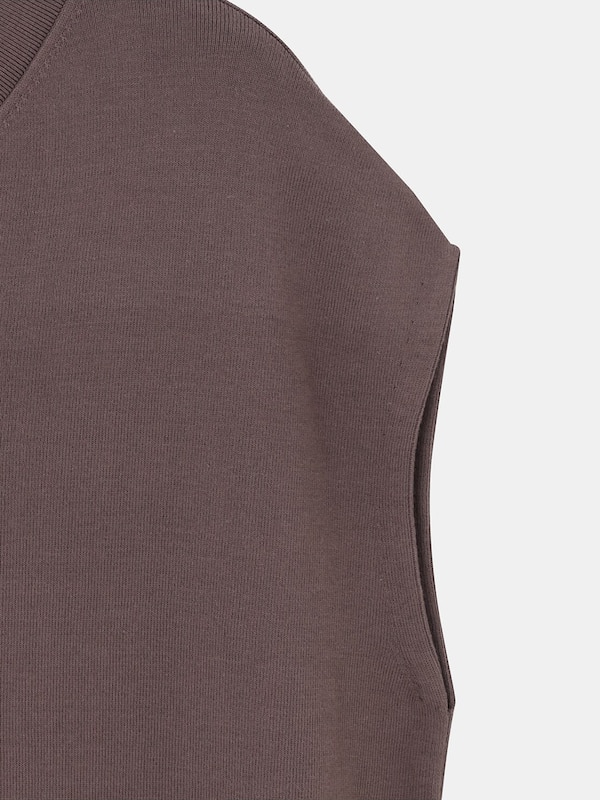 ハイツイストコットンニットワンピース（半袖）