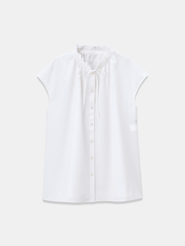 PLST(プラステ)公式 | サッカーストライプギャザーブラウス（半袖） 