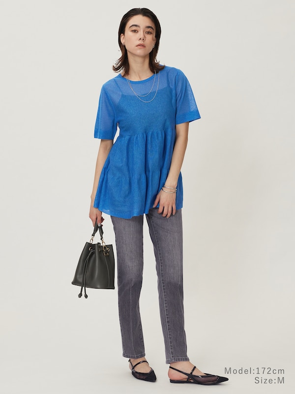 【丈長め】スティックジーンズ