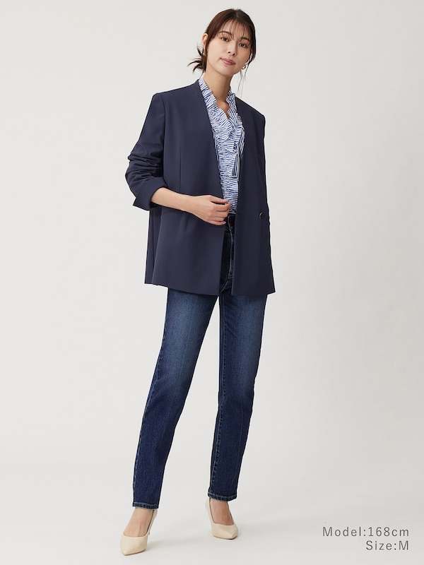 【丈長め】スティックジーンズ