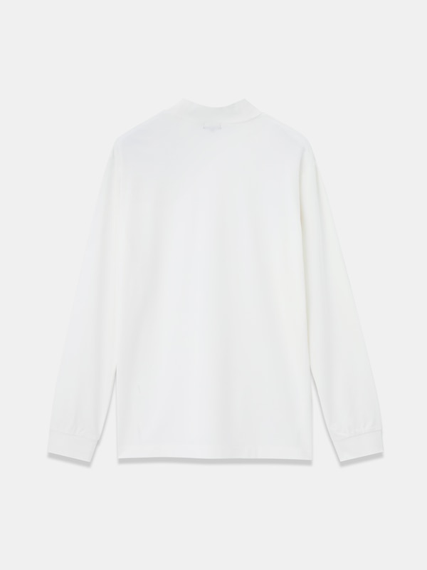 ストレッチポンチモックネックTシャツ（長袖）