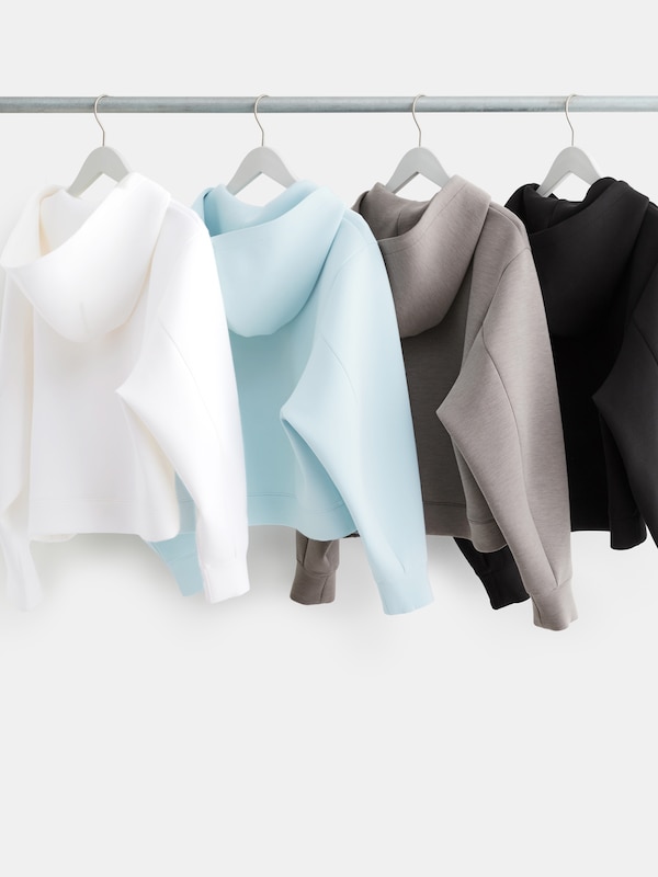 ライトバルーンジップアップパーカー