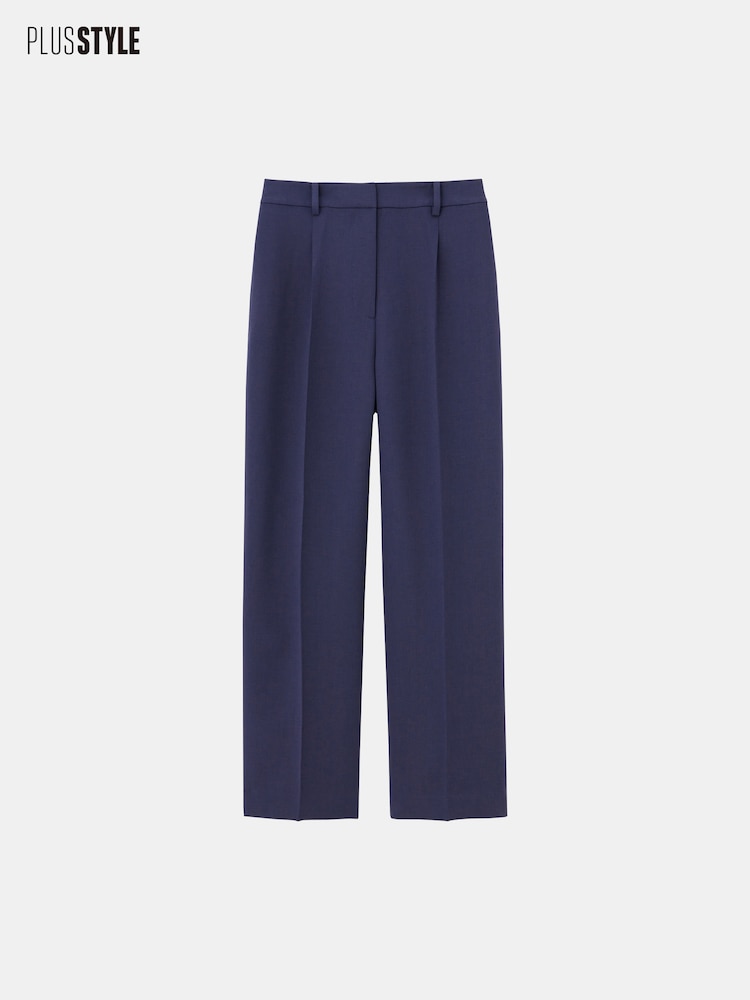 PLST(プラステ)公式 | ワイドパンツ（ダブルクロス） 