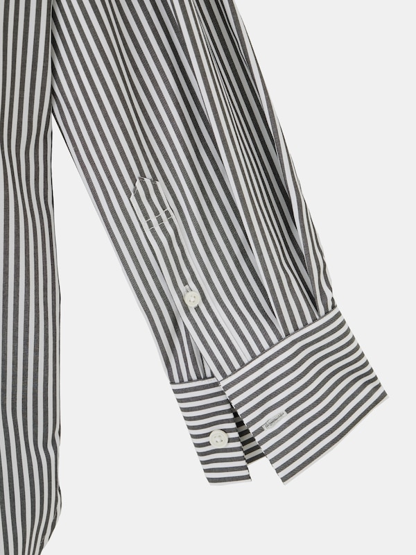 ビジューカラーシャツ（長袖）