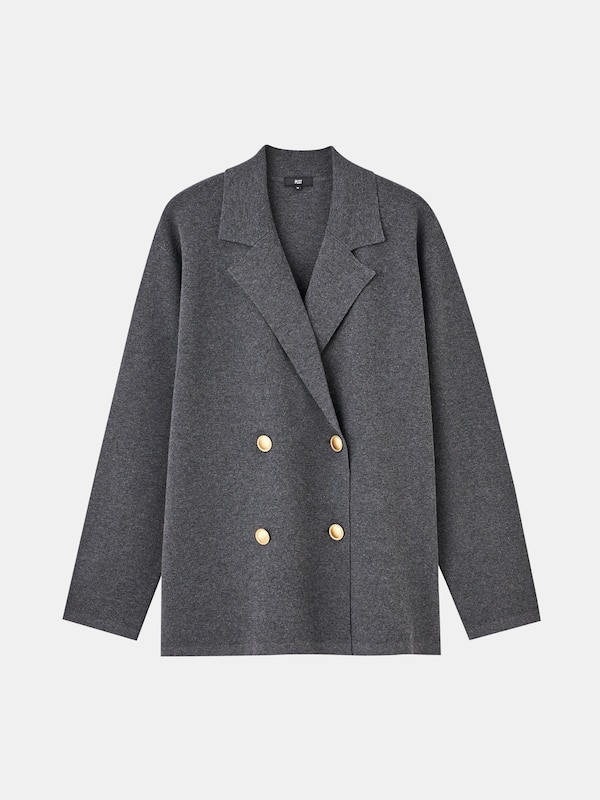 PLST(プラステ)公式 | レーヨンブレンドニットダブルジャケット 