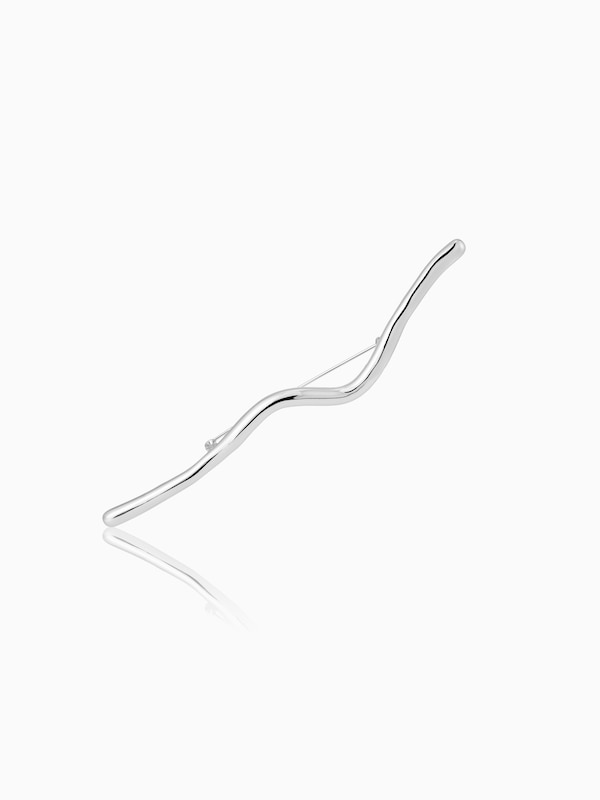 メタルモチーフブローチ