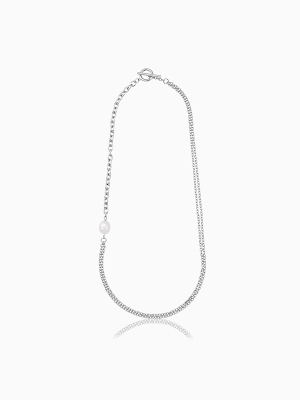 パールコンビ2WAYネックレス