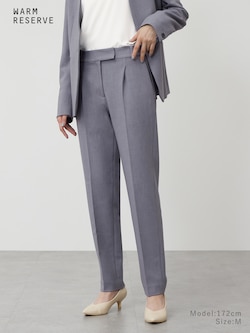 【丈長め】テーパードパンツ（ウォームリザーブ）