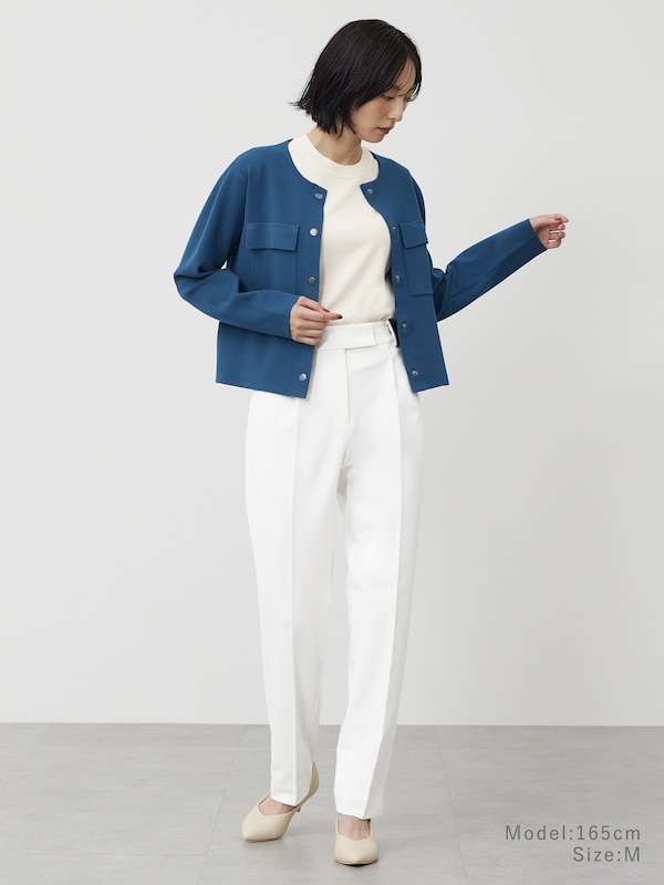 【丈長め】テーパードパンツ（ウォームリザーブ）