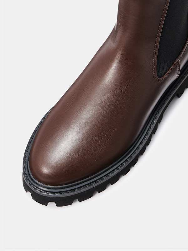 プラットフォームサイドゴアブーツ